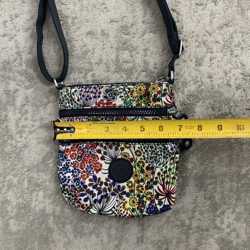 Kipling Crossbody Bag Womens Small Floral Handbag Adjustable Travel 7.5x7” - Picture 4 of 9